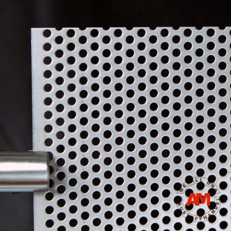 Lochblech Qg 10-15 aus feuerverzinktes Stahl Vormaterial