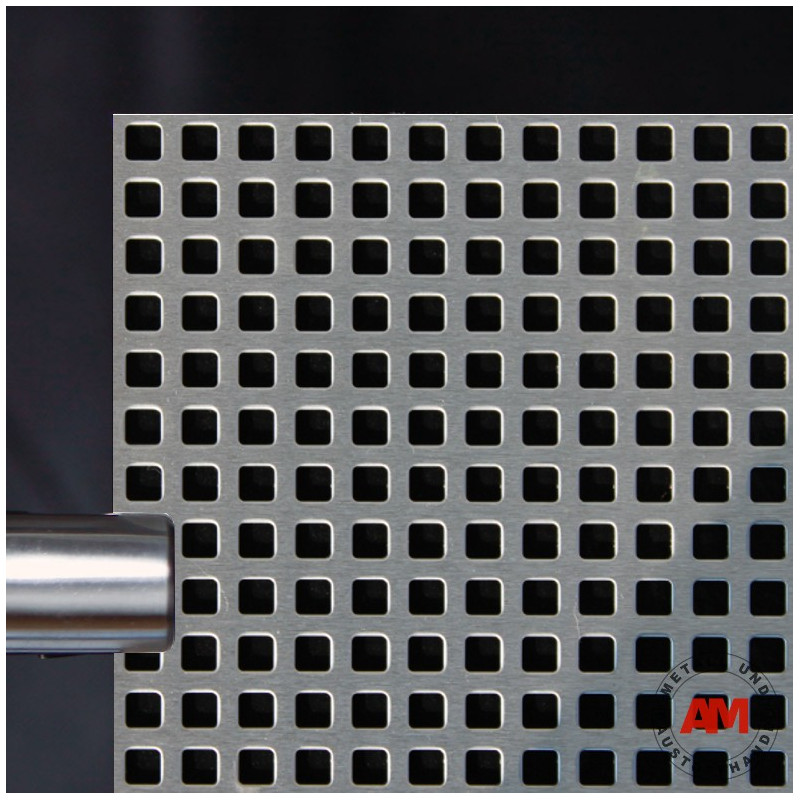 Lochblech Stahl Verzinkt Farbe Schwarz QG5-8 t=1,5mm – Bestell Dein  Lochblech